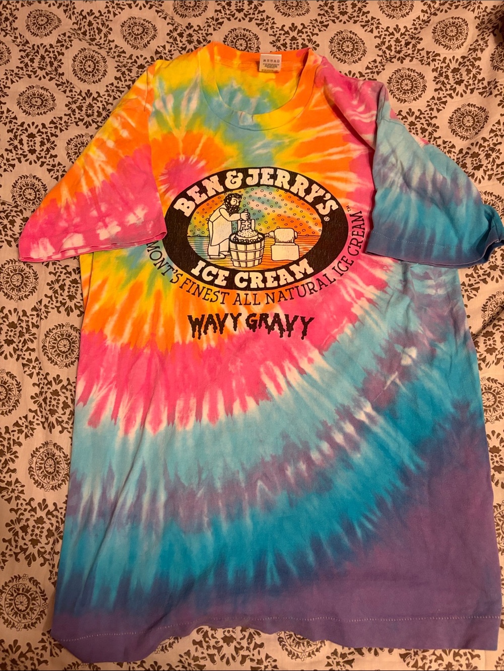 Ben & Jerry’s Wavy Gravy Tie Dye T-Shirt